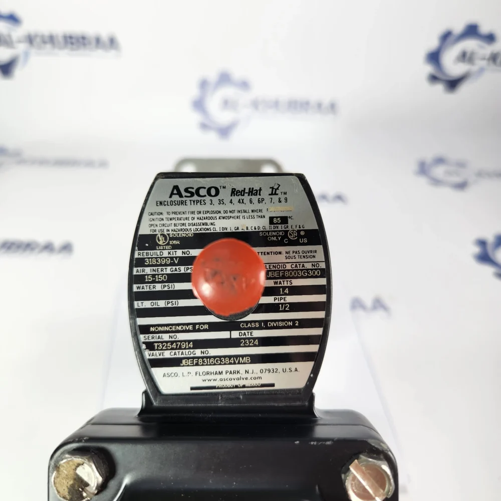 Asco Red-Hat JBEF8316G384VMB Solenoid valve - Image 4
