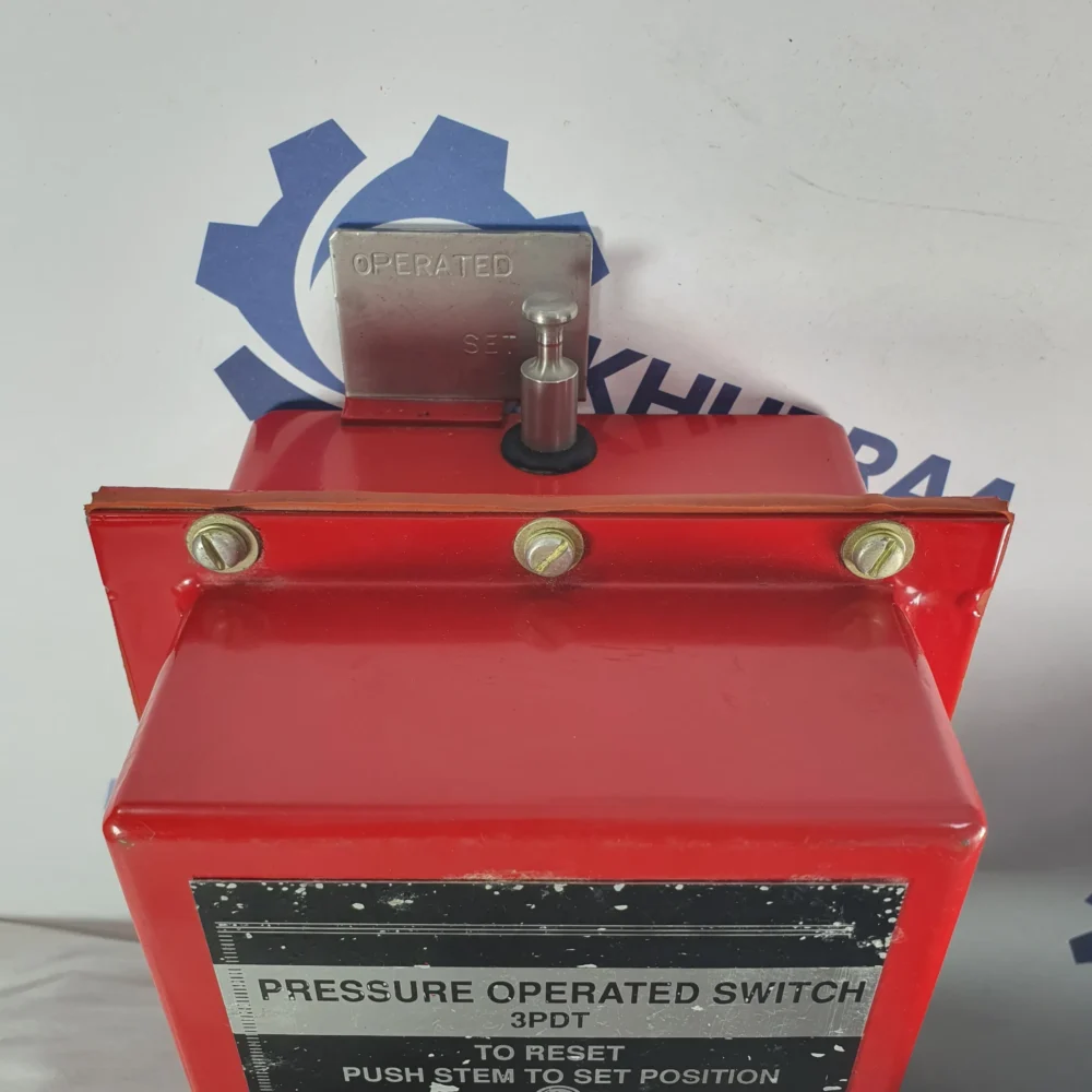 KIDDE FENWAL 486536 Pressure Operated Switch 3PDT - Image 2