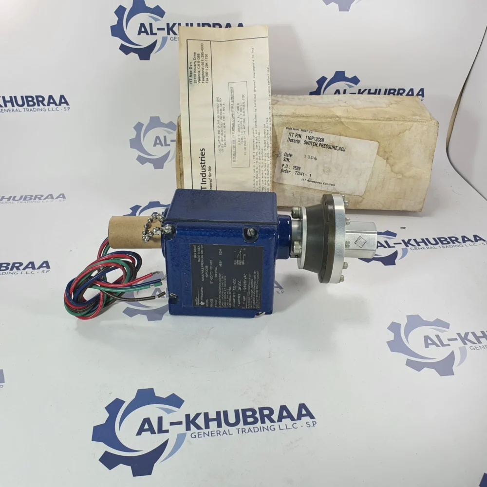 ITT ADJUSTABLE PRESSURE SWITCH 110P12C6B - Image 2