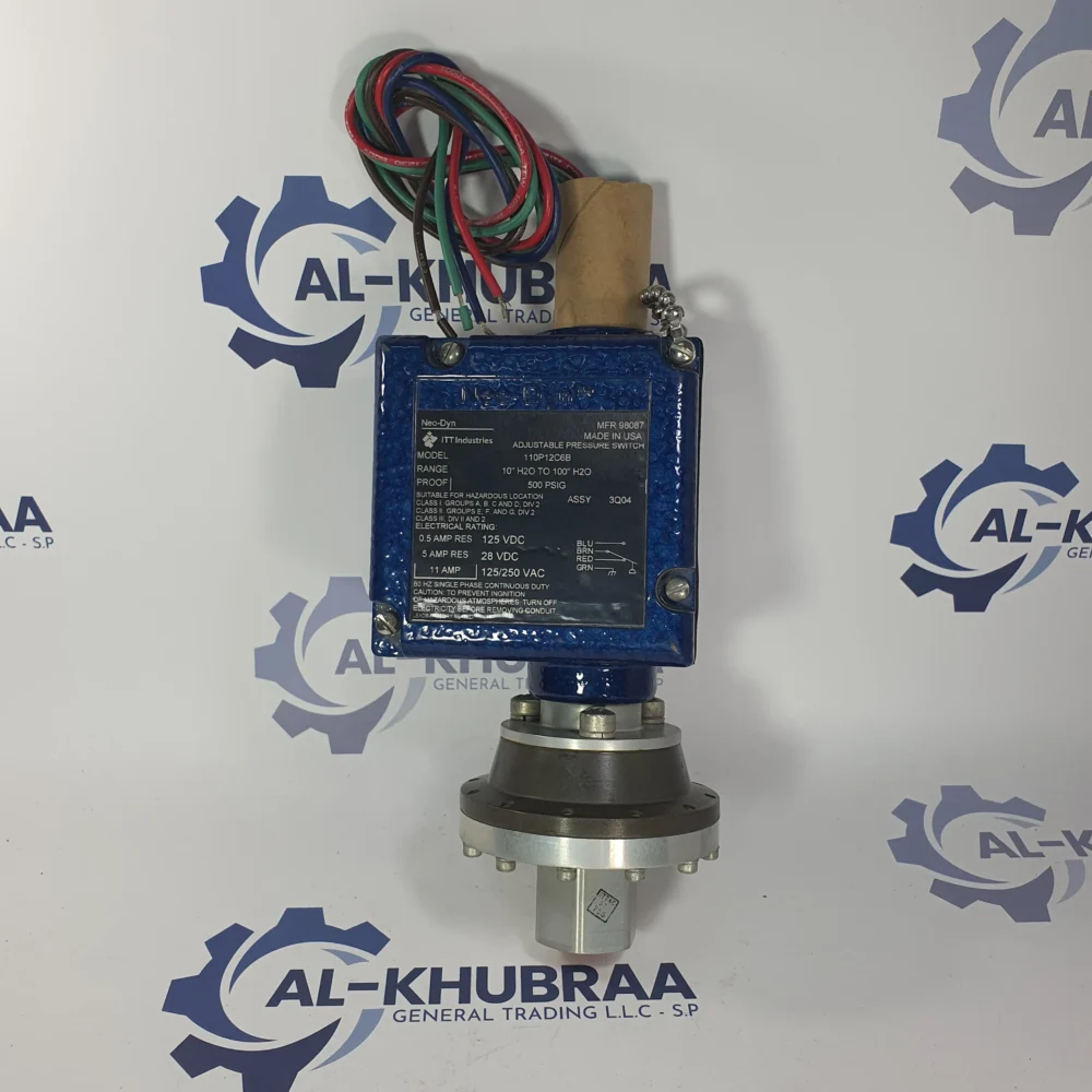ITT ADJUSTABLE PRESSURE SWITCH 110P12C6B - Image 3