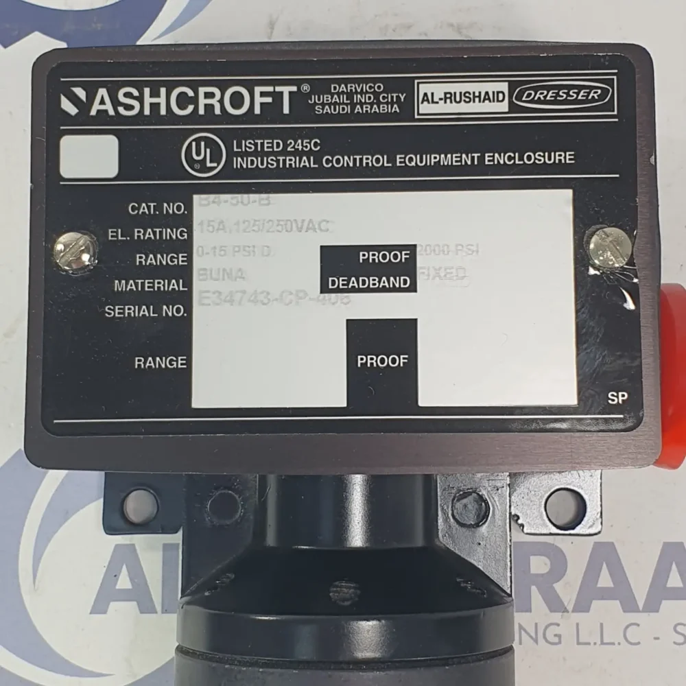 Ashcroft B4-50-B Pressure Switch - Image 4