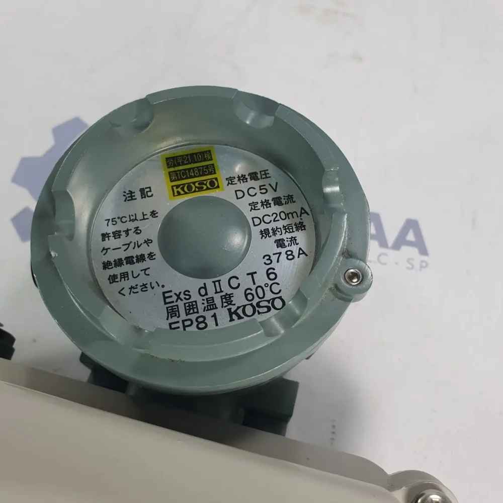 KOSO EPC812 ELECTRO PNEUMATIC POSITIONER - Image 6