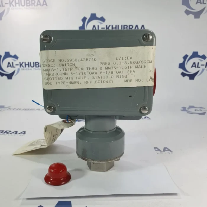 SOR 59301L428740 PRESSURE SWITCH 4NN-L5-C2A-TT