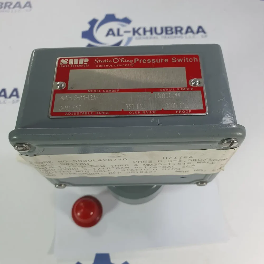 SOR 59301L428740 PRESSURE SWITCH 4NN-L5-C2A-TT - Image 7