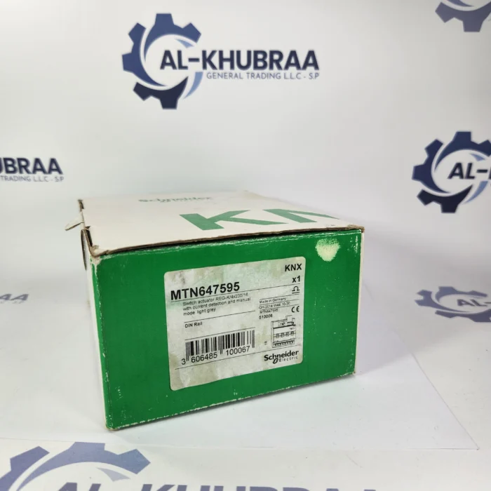 Schneider MTN 647595 Switch Actuator REG-K/4x230/16 W. Manual Mode and Current Detection