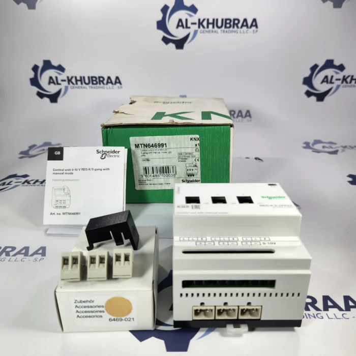 Schneider MTN 646991 Control unit 0-10 V REG-K/3-gang with manual mode