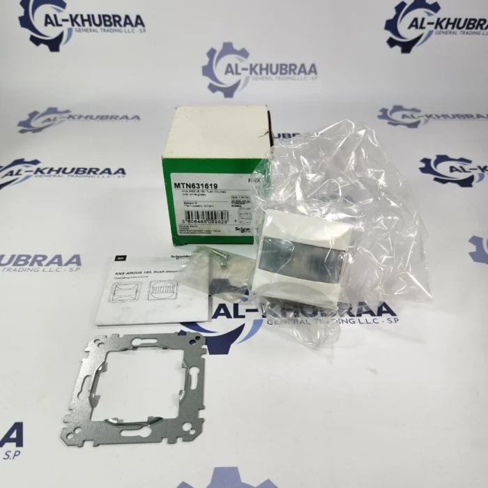 Schneider MTN 631619 KNX ARGUS 180, flush-mounted, polar white, glossy, System M