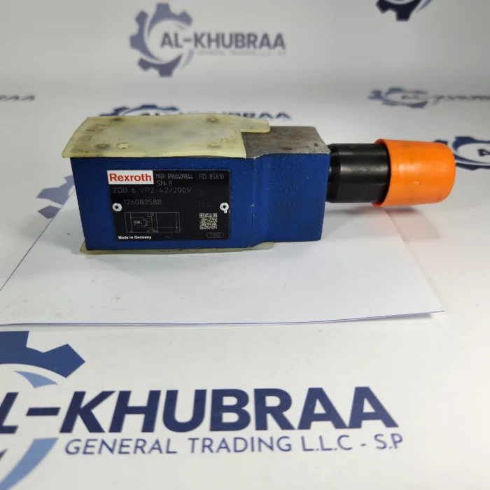Rexroth MNR: R900409844 ZDB 6 VP2-42/200V PILOT OPERATED PRESSURE RELIEF VALVE