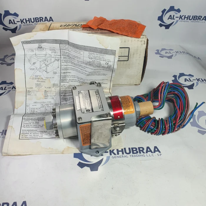CCS INC. 646GEY1080 PRESSURE SWITCH, Ex, GE P/N 328A7368P006
