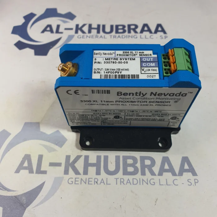 BENTLY NEVADA 3300 XL 11mm, PROXIMITOR SENSOR, 5 METRE SYSTEM, P/N: 330780-50-05