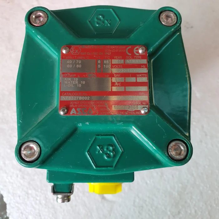 ASCO NF8327B002 SOLENOID VALVE